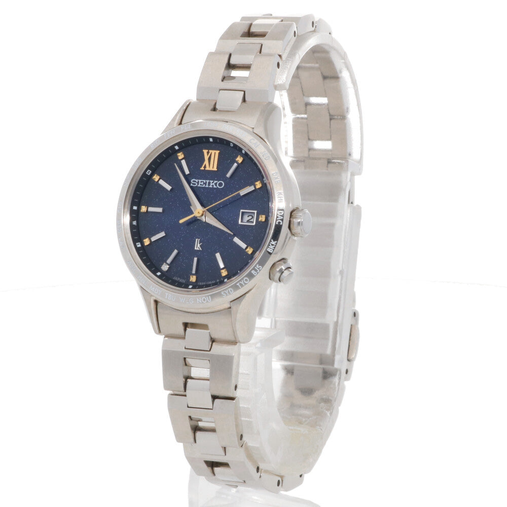 SEIKO セイコー エターナルブルー 腕時計 ステンレススチール SSVV063 ソーラー電波時計 レディース 1年保証 中古 –  【公式】リサイクルキング オンラインショップ