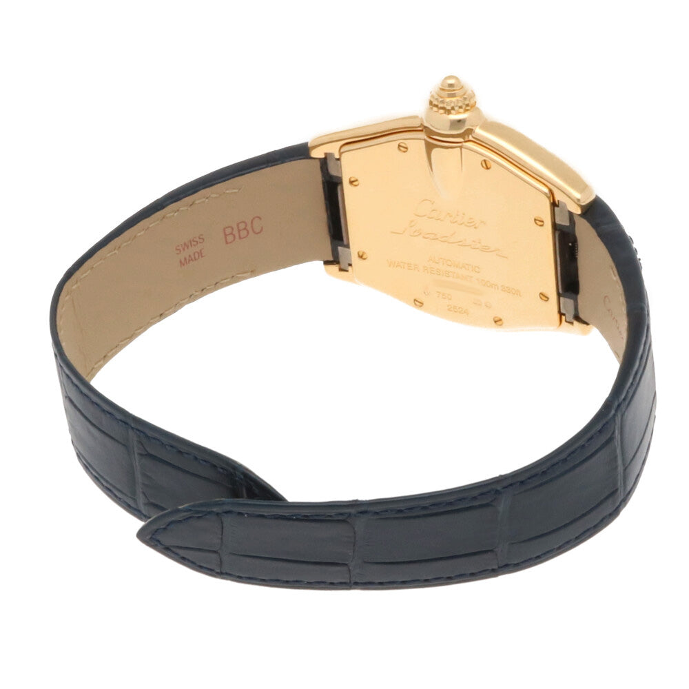 CARTIER カルティエ ロードスター 腕時計 18金 K18イエローゴールド