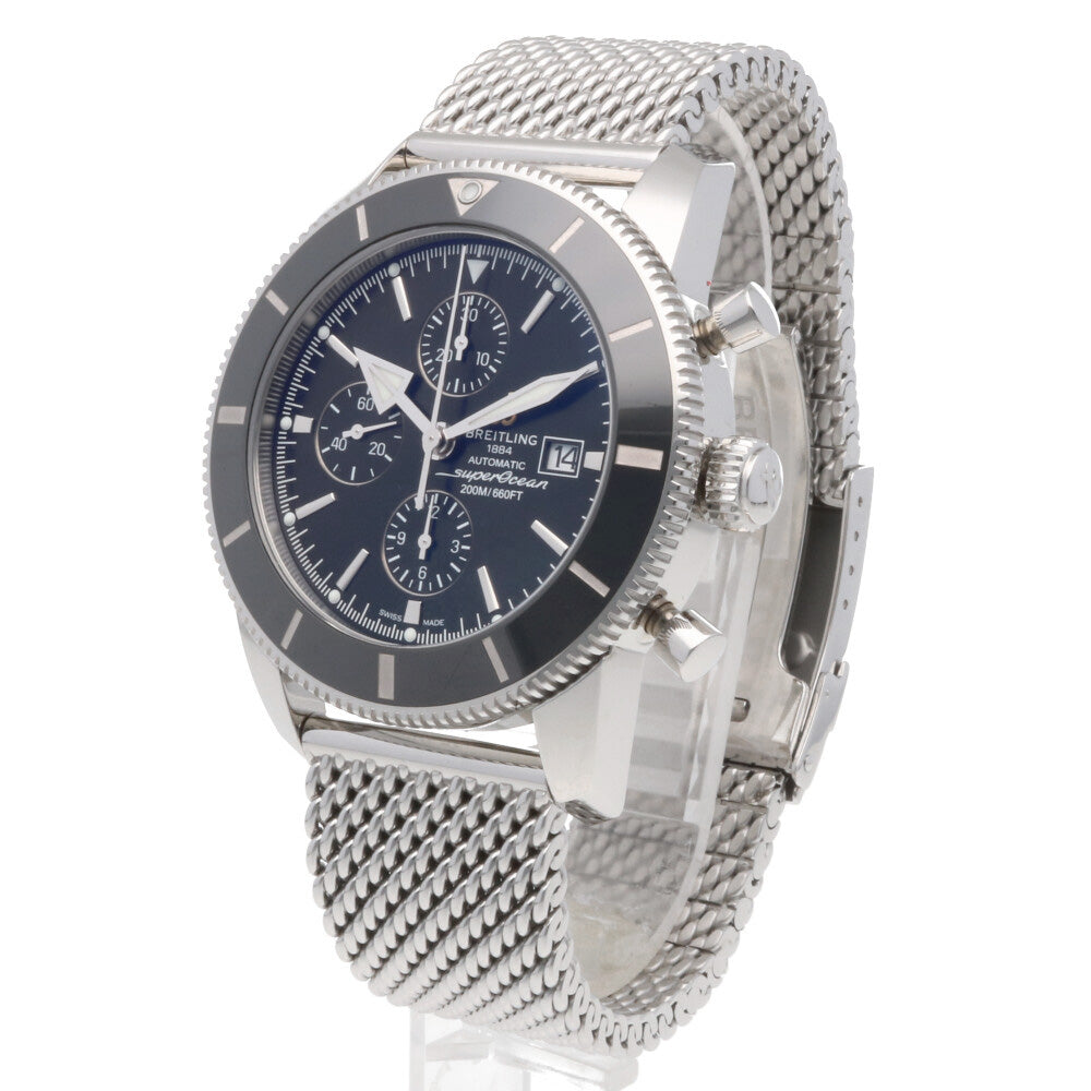 Breitling 137243 ステンレススチール 時計 Breitling Super Chronomat B01 44 Titanium Grey Dial