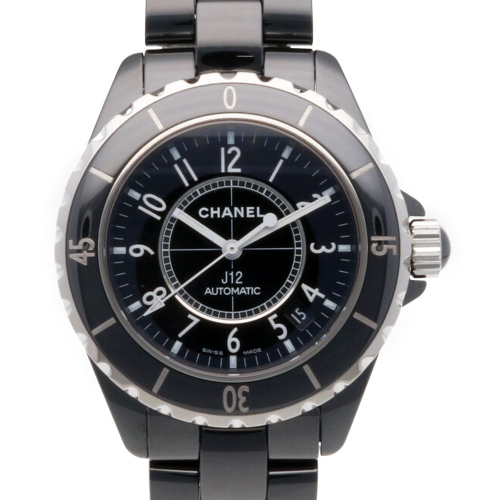 CHANEL シャネル J12 腕時計 セラミック 自動巻き メンズ 1年保証 中古