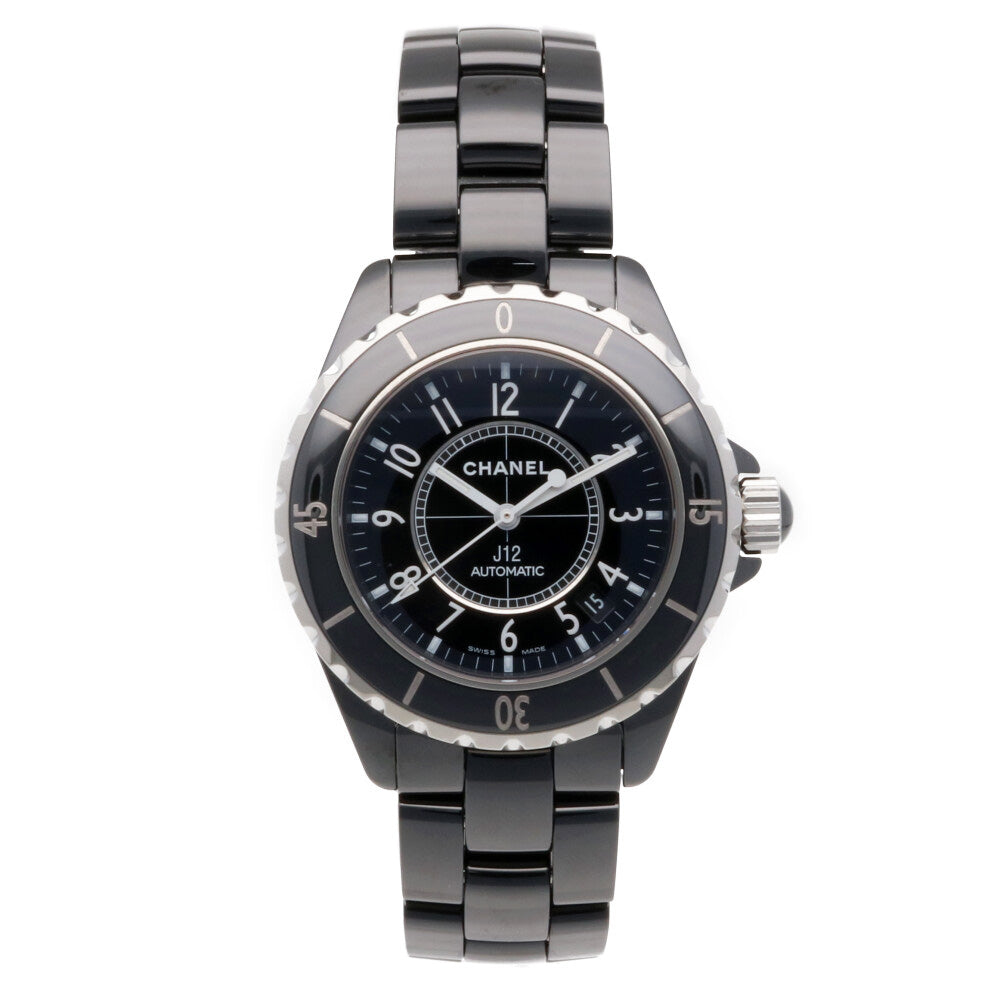 CHANEL シャネル J12 腕時計 セラミック 自動巻き メンズ 1年保証 中古