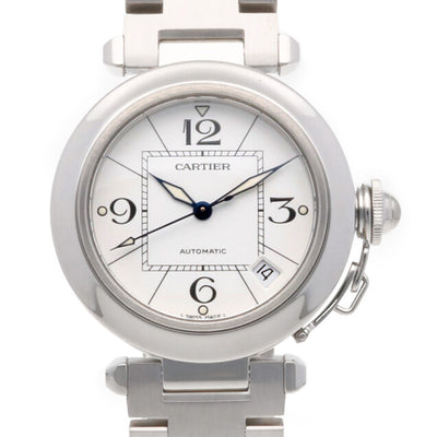 CARTIER カルティエ パシャC 腕時計 ステンレススチール W31074M7 自動