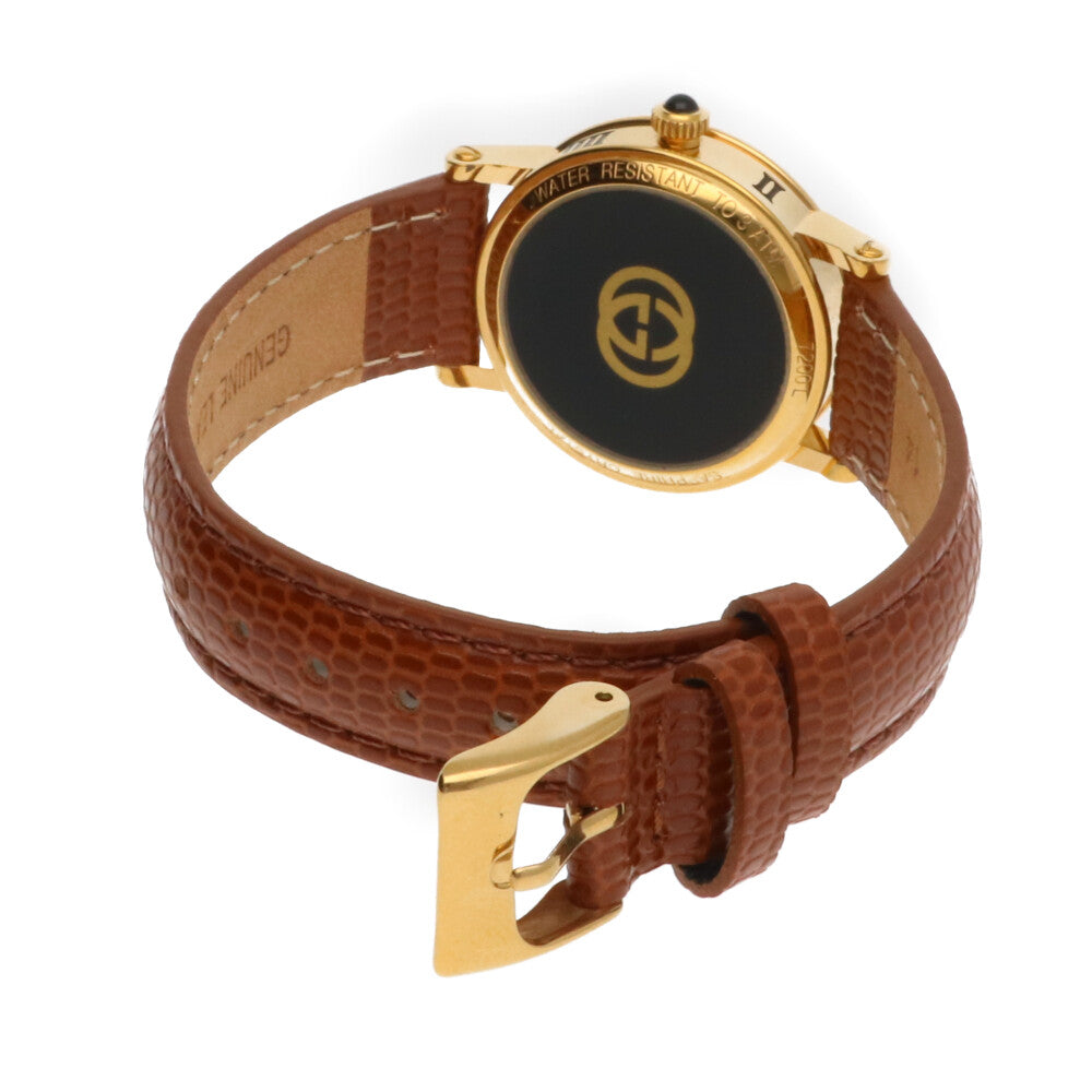 GUCCI グッチ 腕時計 GP 7200L クオーツ レディース 1年保証 中古