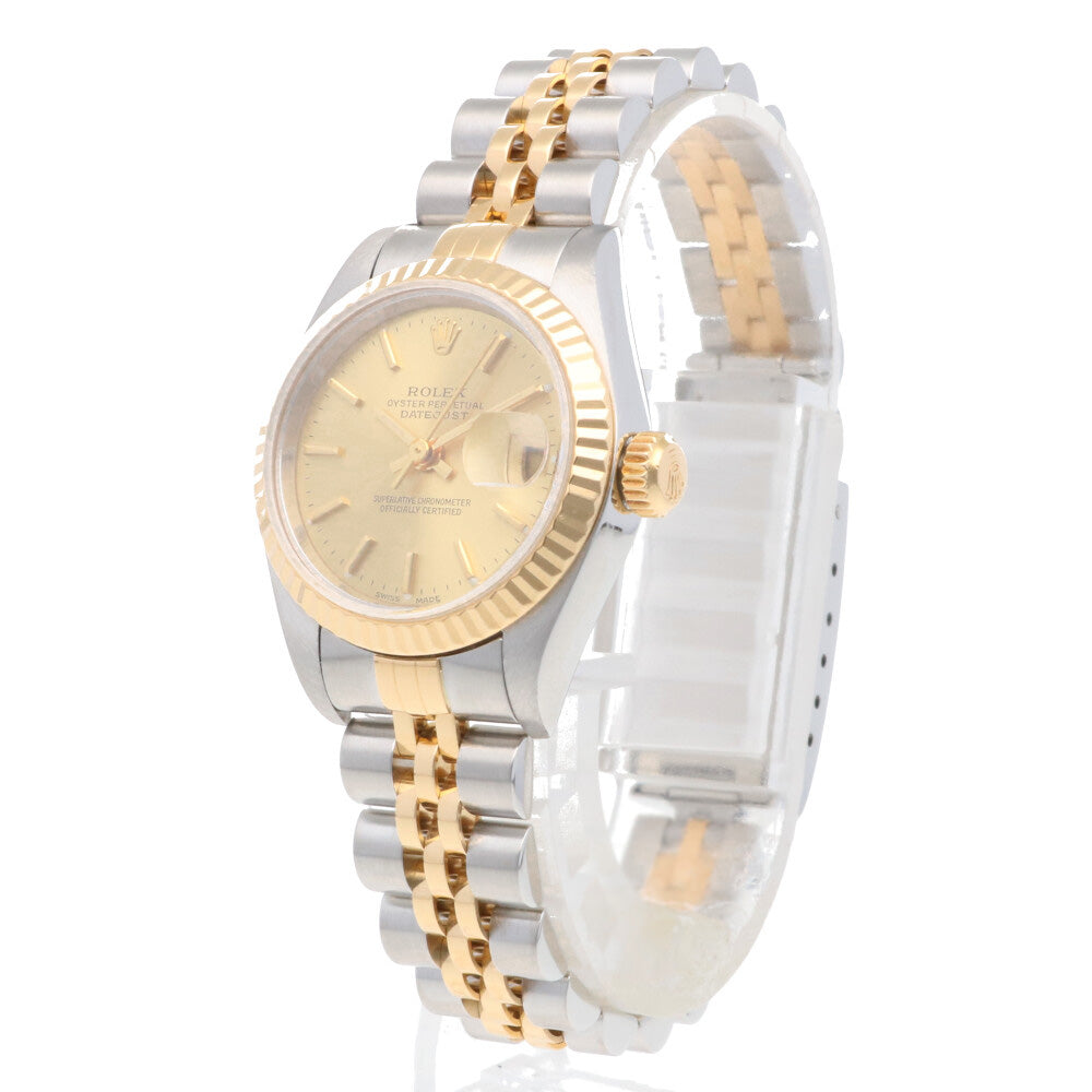 aachan ロレックス デイトジャスト 79173 腕時計 自動巻き 楽天市場】ROLEX ロレックス デイトジャスト 10Pダイヤ 79173G