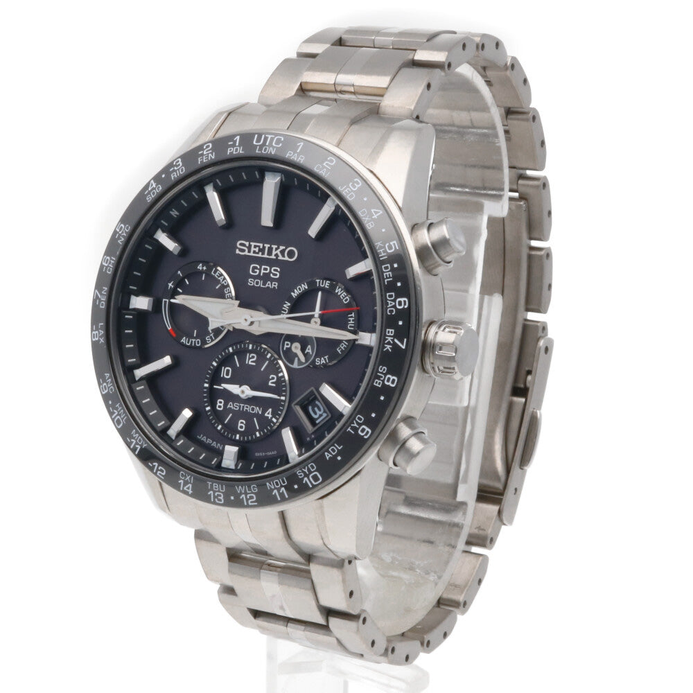 SEIKO セイコー アストロン 腕時計 チタン 5X53-0AB0 ソーラー電波時計