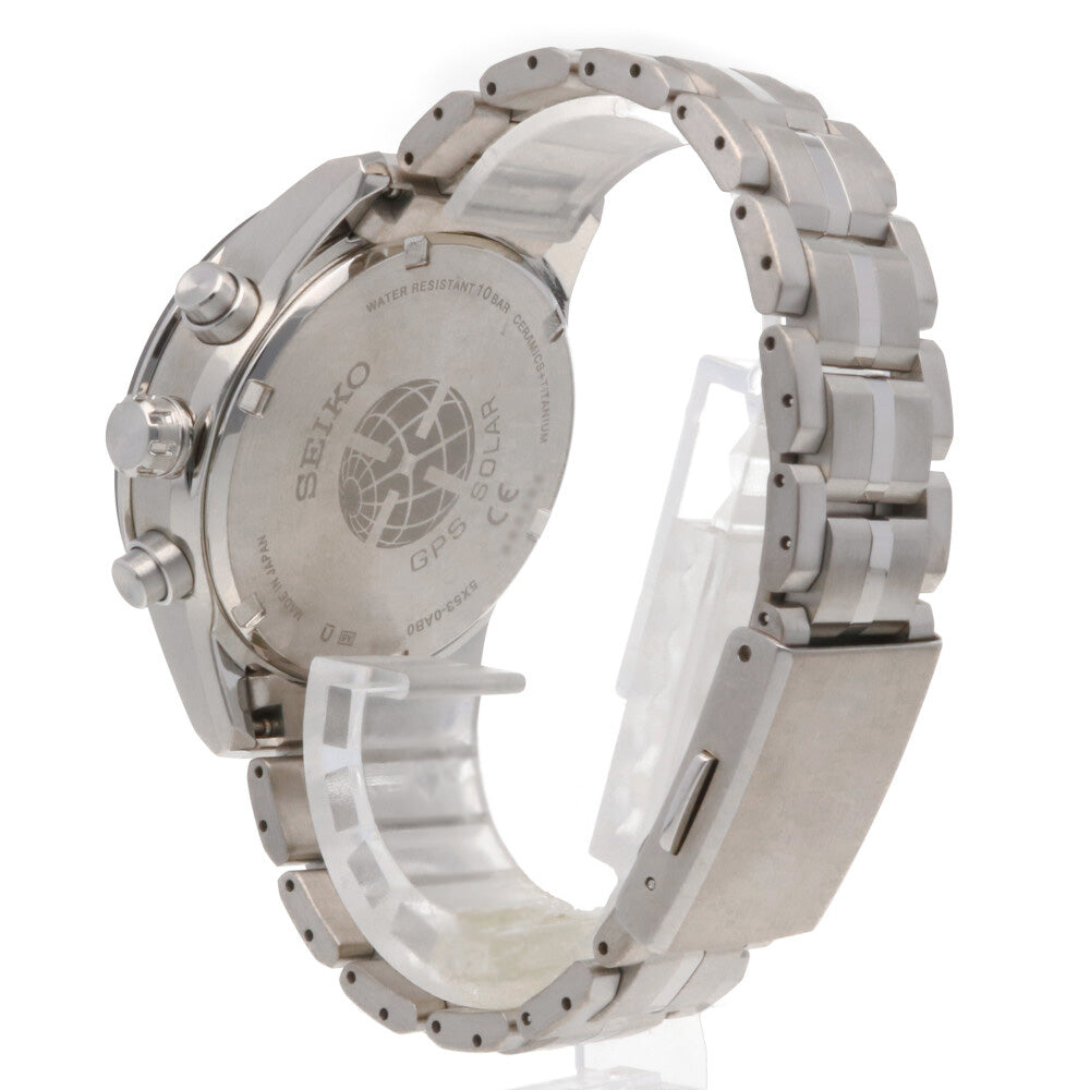 SEIKO セイコー アストロン 腕時計 チタン 5X53-0AB0 ソーラー電波時計