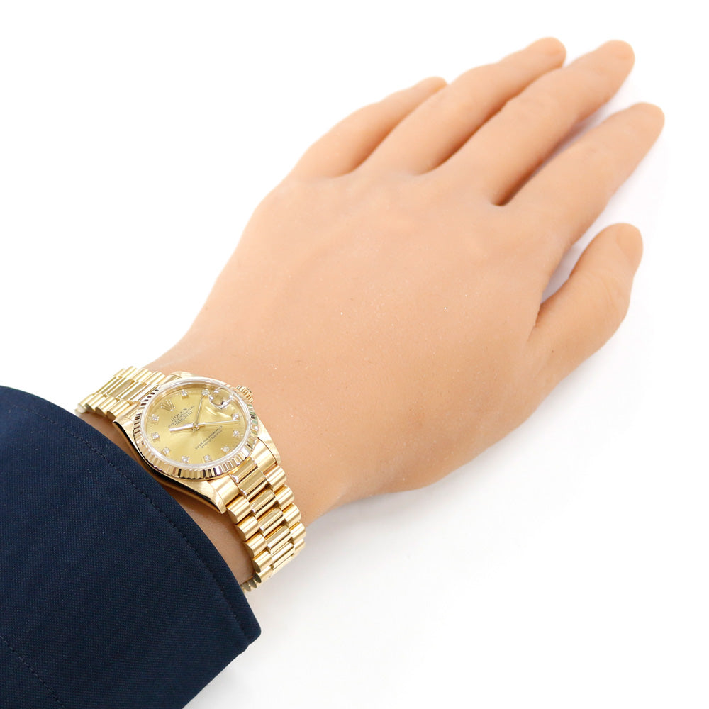 ROLEX ロレックス デイトジャスト オイスターパーペチュアル 腕時計 18