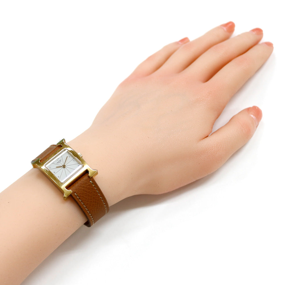 Hermes HERMES H Watch GP RS1.201 Ladies Used – 【公式】リサイクル