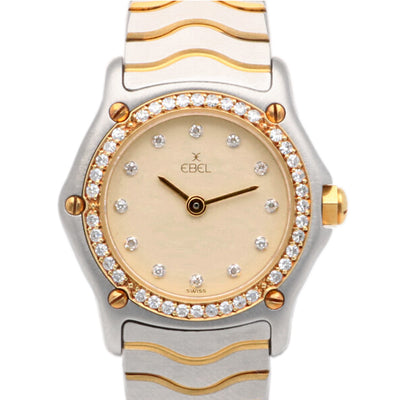 EBEL エベル クラシックウェーブ 腕時計 ステンレススチール