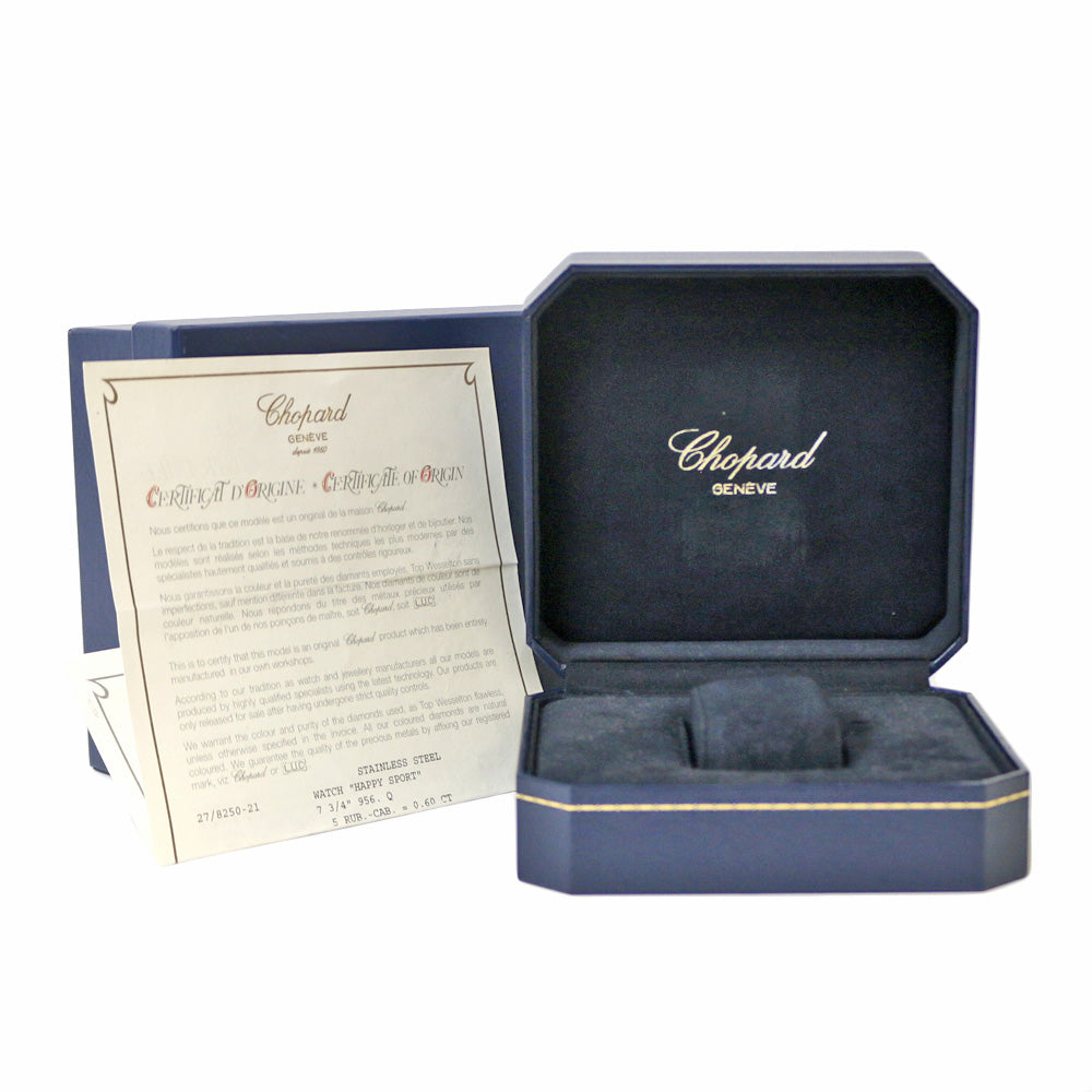 Chopard ショパール ハッピースポーツ 腕時計 ステンレススチール 27