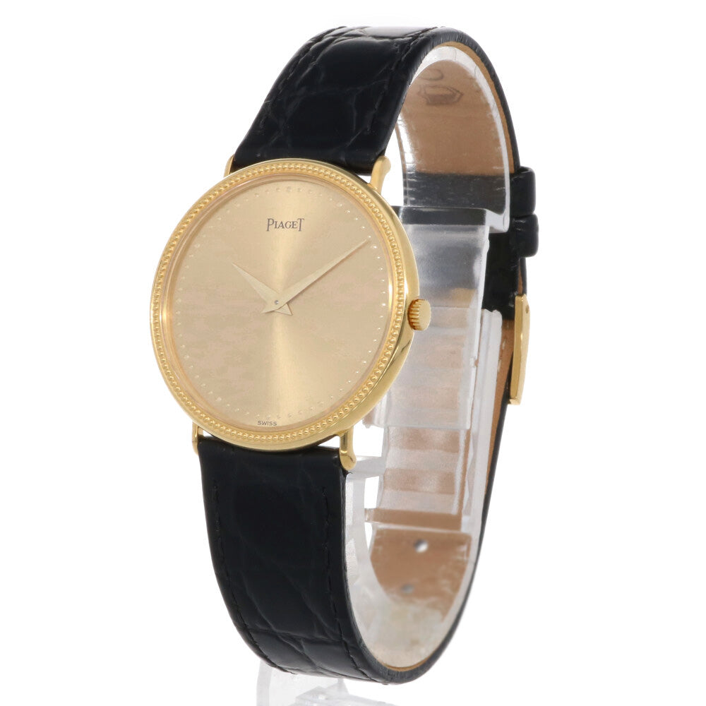 PIAGET ピアジェ 腕時計 18金 K18イエローゴールド 90231 手巻き