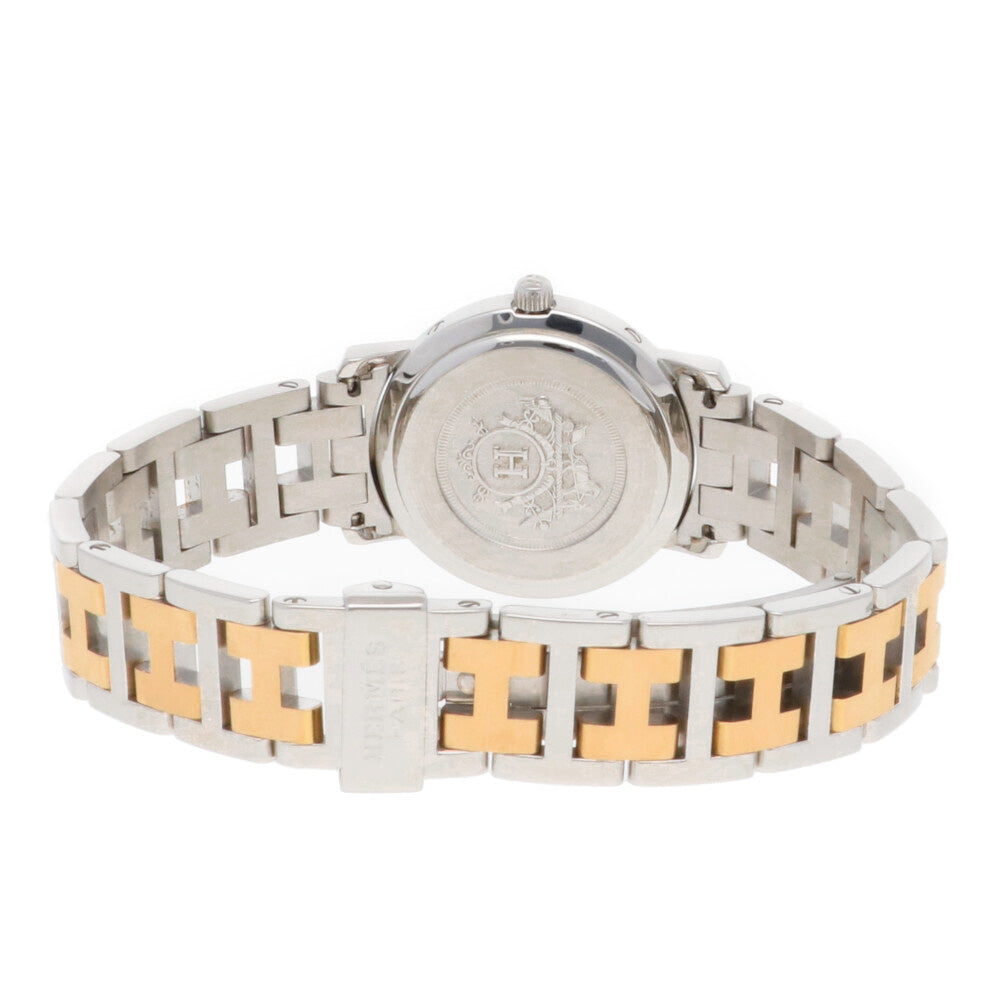 HERMES エルメス クリッパー 腕時計 ステンレススチール CL.4.220