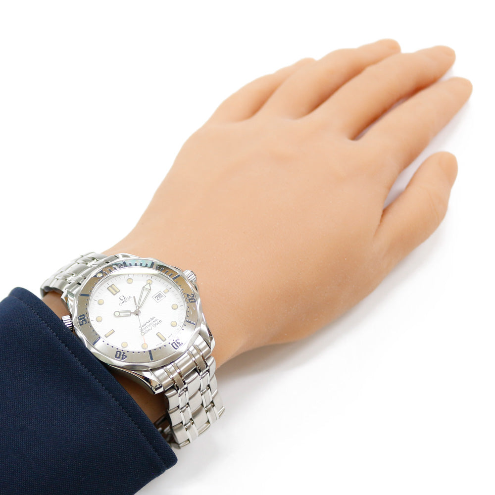 オメガ シーマスター 300 腕時計 時計 ステンレススチール クオーツ レディース 1年保証 OMEGA  中古 オメガ シーマスター300 プロフェッショナル 腕時計 時計 ステンレス
