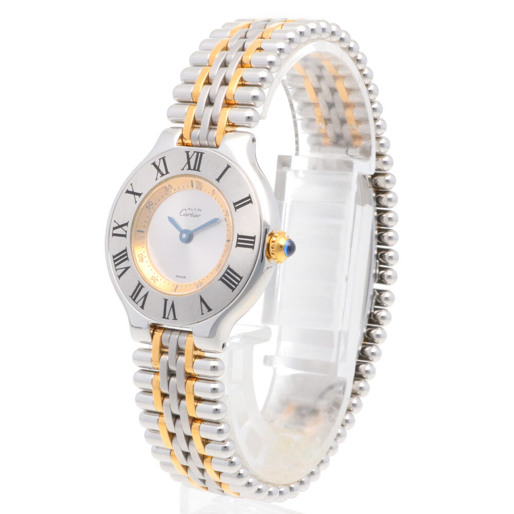 CARTIER カルティエ マスト21 腕時計 ステンレススチール 1340