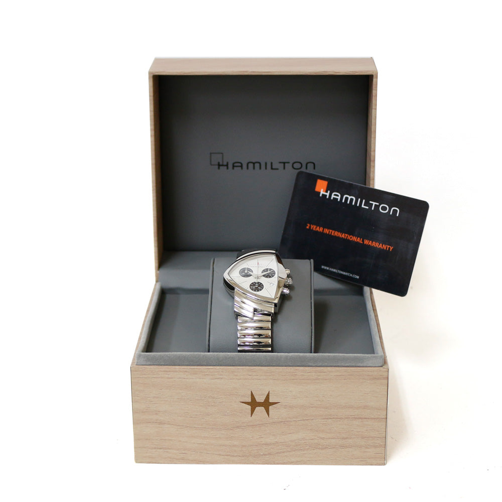 HAMILTON ハミルトン ベンチュラ クロノグラフ 腕時計 ステンレス