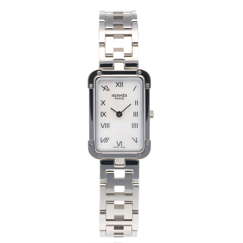エルメス クロアジュール CR2.210 シェル クォーツ レディース 時計 エルメスクロアジュール レディース 腕時計 CR2.210 HERMES 中古