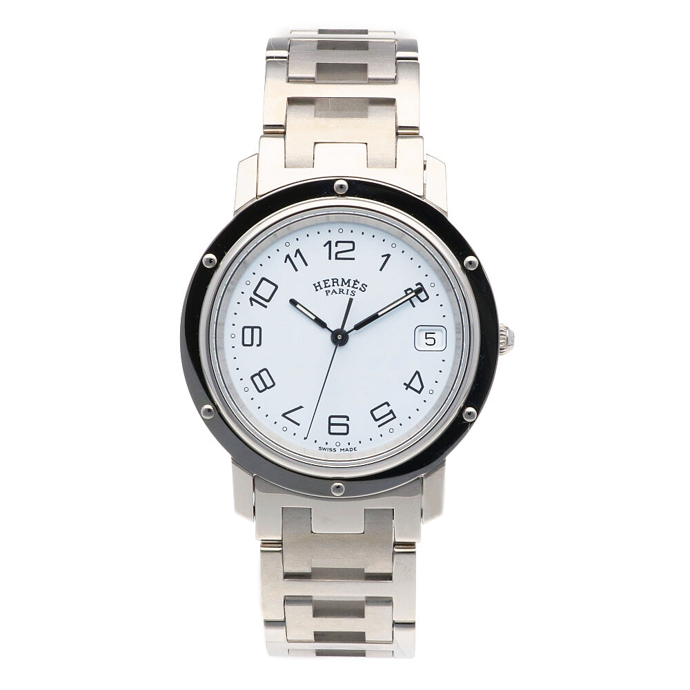 エルメス　時計 HERMES エルメス クリッパー 腕時計 ステンレススチール CL6.710