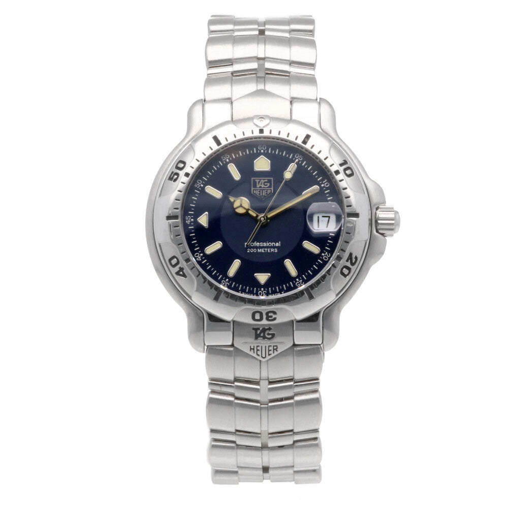 TAG HEUER 6000 Series Watch Stainless Steel WH1115-K1 Men's Used