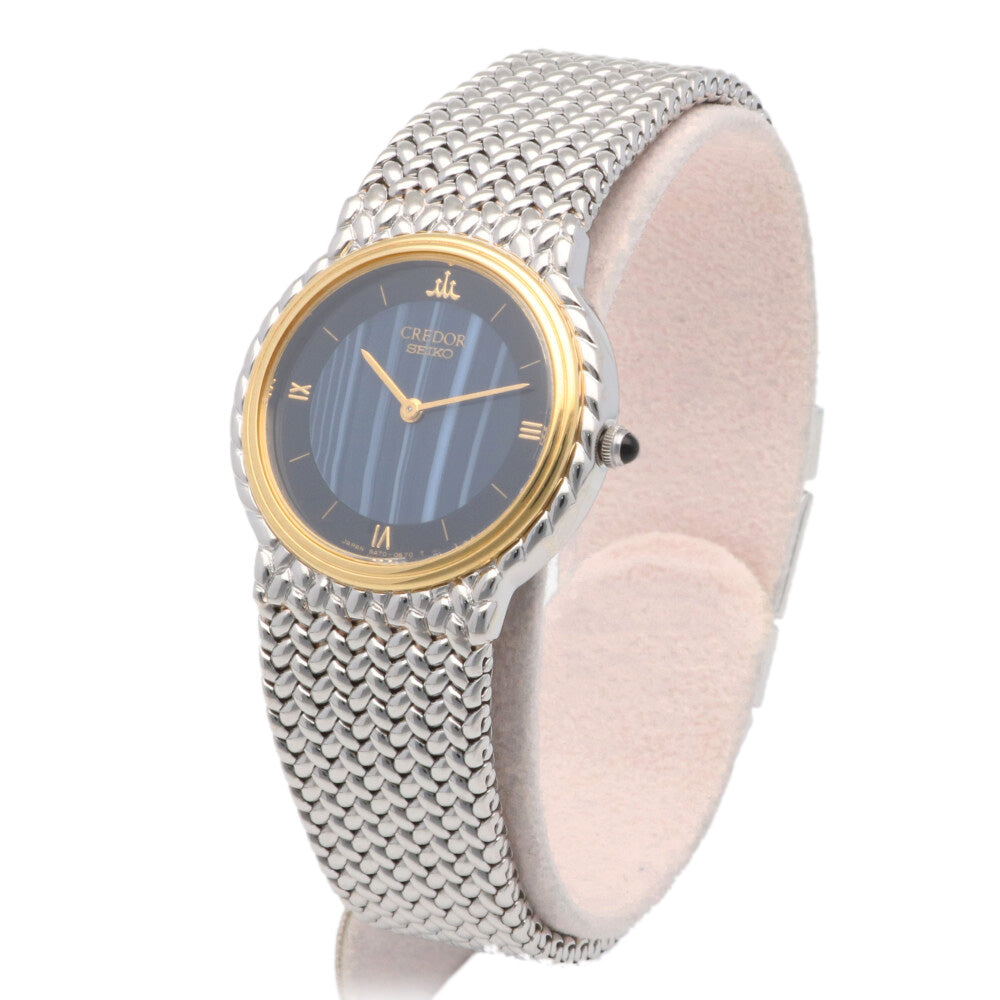 Credor Seiko CREDOR SEIKO Watch 18K Yellow Gold 5A70-0260 Ladies