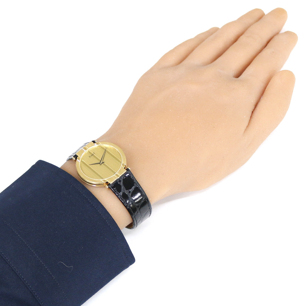 PIAGET ピアジェ 腕時計 18金 K18イエローゴールド 7673 クオーツ