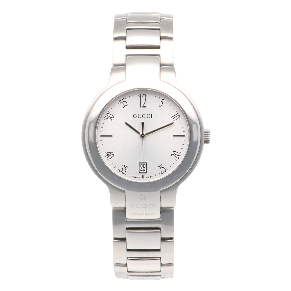 GUCCI Watch Stainless Steel 8900M Men's Used [1 Year Warranty