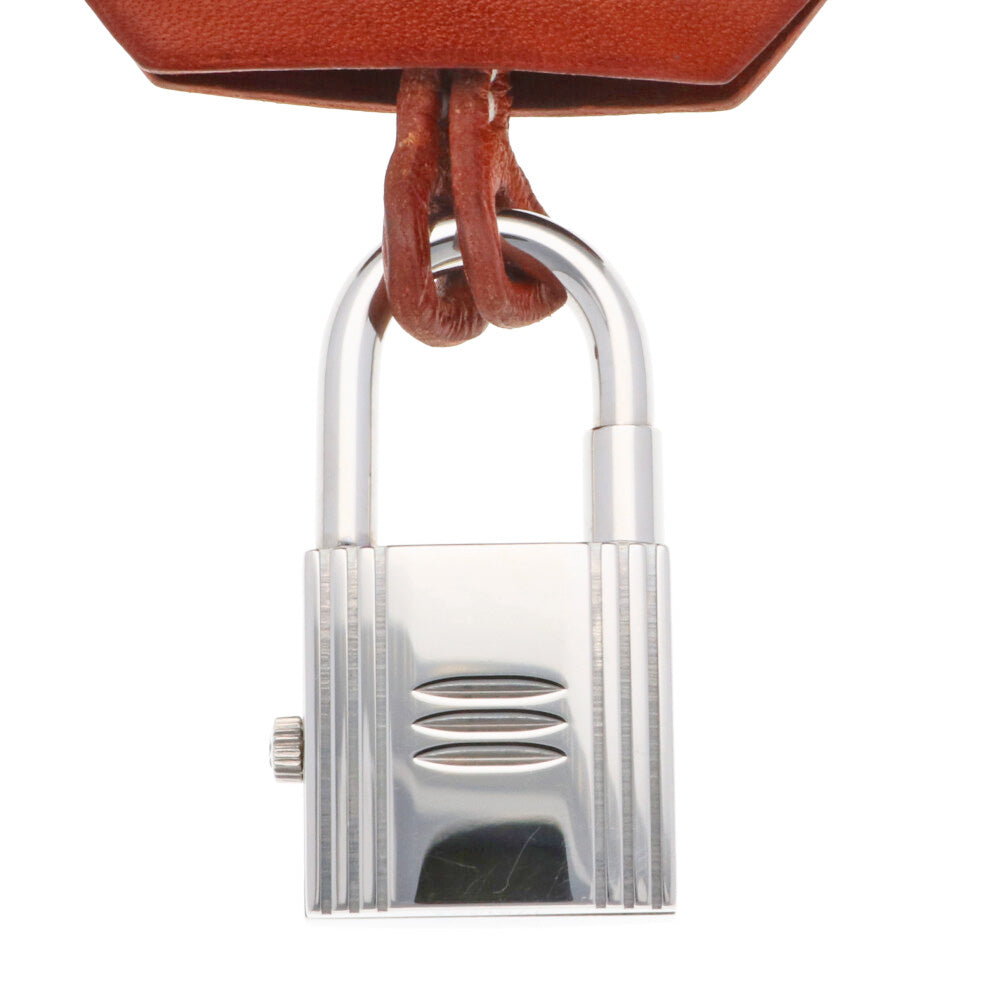HERMES エルメス ケリークロシェット 懐中時計 ステンレススチール