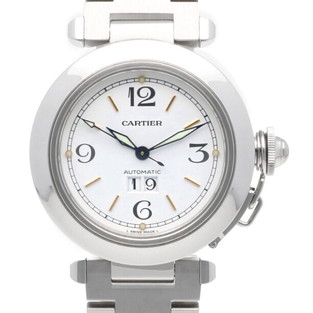 Cartier カルティエ　パシャ　C 自動巻き時計 シルバー CARTIER カルティエ パシャC 腕時計 ステンレススチール 自動