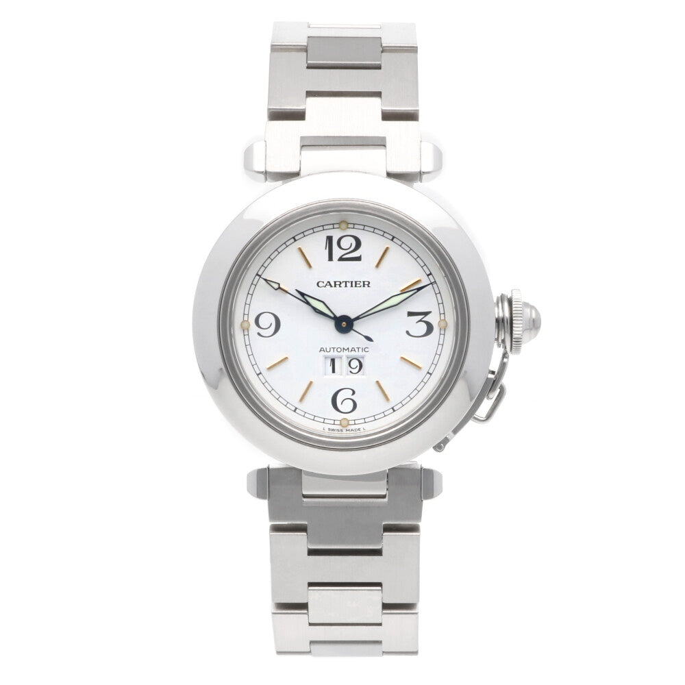 CARTIER カルティエ パシャC 腕時計 ステンレススチール 自動
