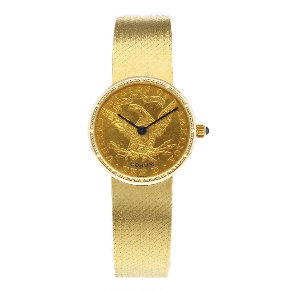 コルム CORUM 腕時計 時計 18金 K18イエローゴールド レディース