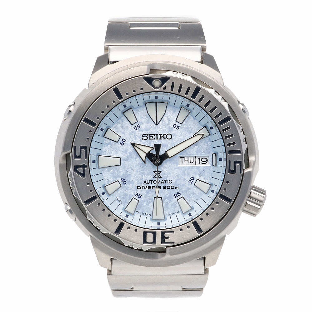 極美品セイコー プロスペックス ダイバーズ 4R35-04Z0 自動巻きツナ缶
