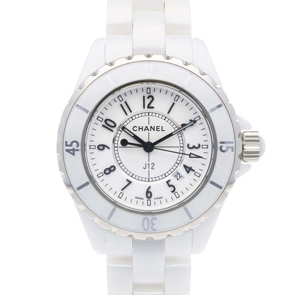CHANEL シャネル J12 腕時計 ホワイトセラミック H0968 クオーツ