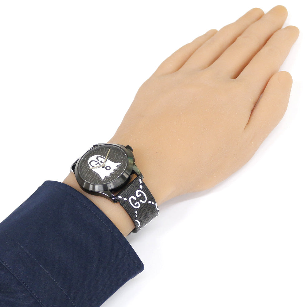 GUCCI グッチ Gタイムレス ゴースト 腕時計 ステンレススチール 126.4