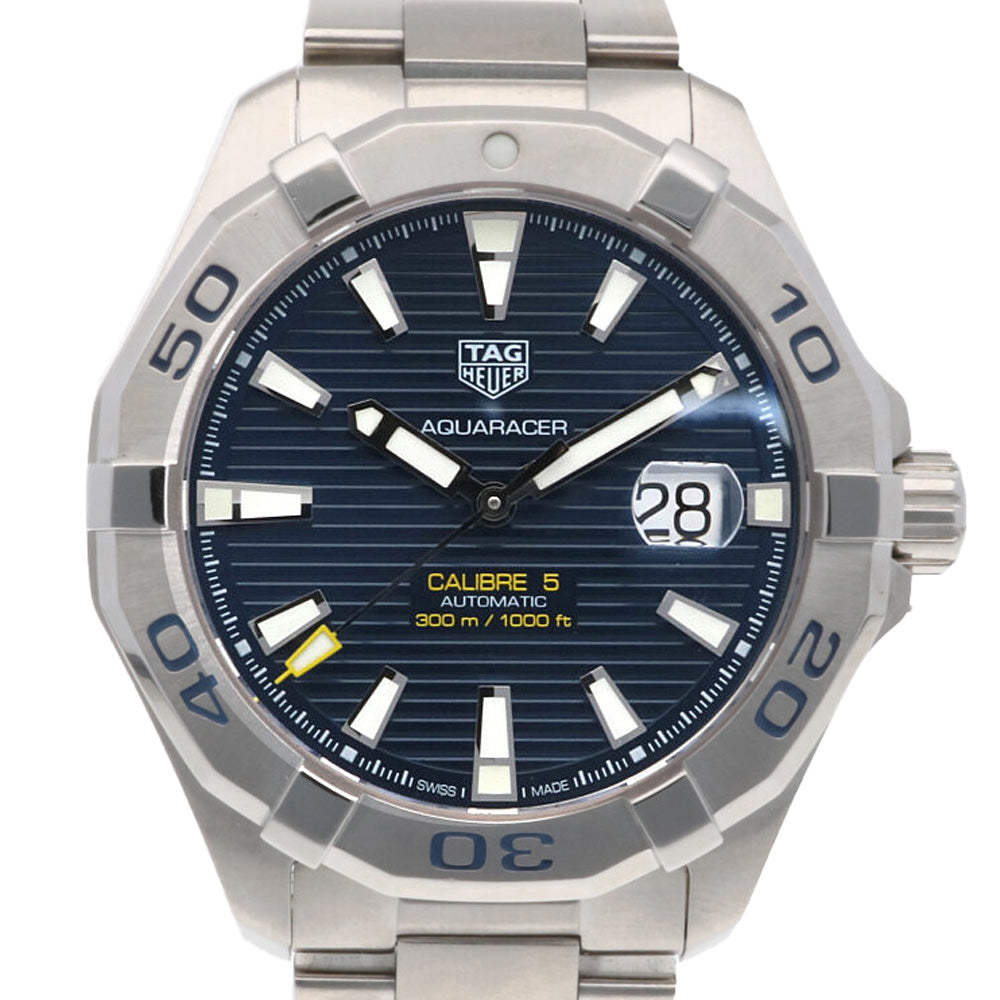 ☆良品  タグホイヤー アクアレーサー デイト WAY2012 メンズ 【中古】 タグホイヤー TAG HEUER アクアレーサー 腕時計 ステンレススチール