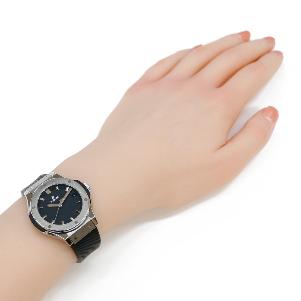 HUBLOT Classic Fusion Watch Titanium Ladies Used [1 Year Warranty