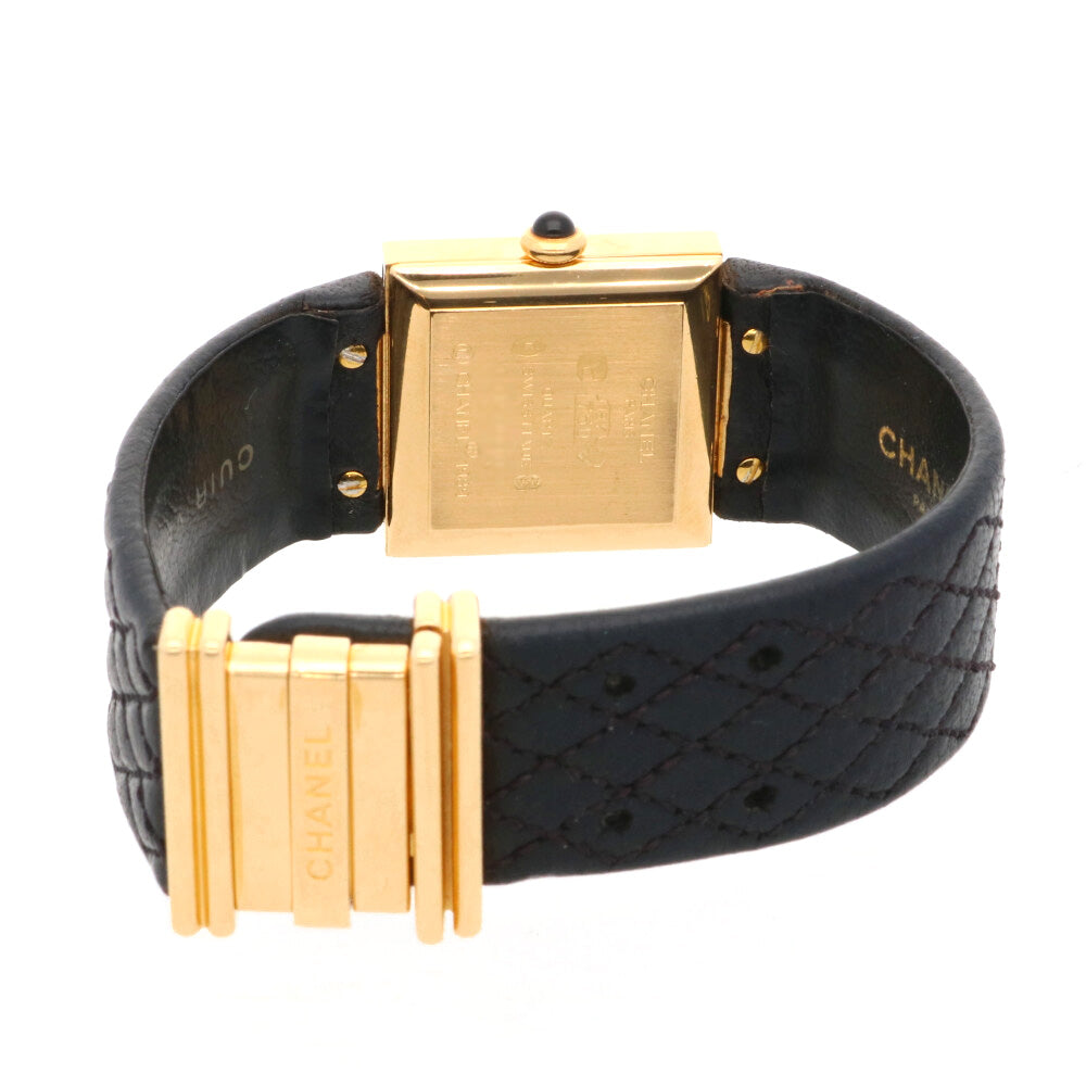 シャネル CHANEL マドモアゼル 腕時計 時計 18金 K18イエローゴールド