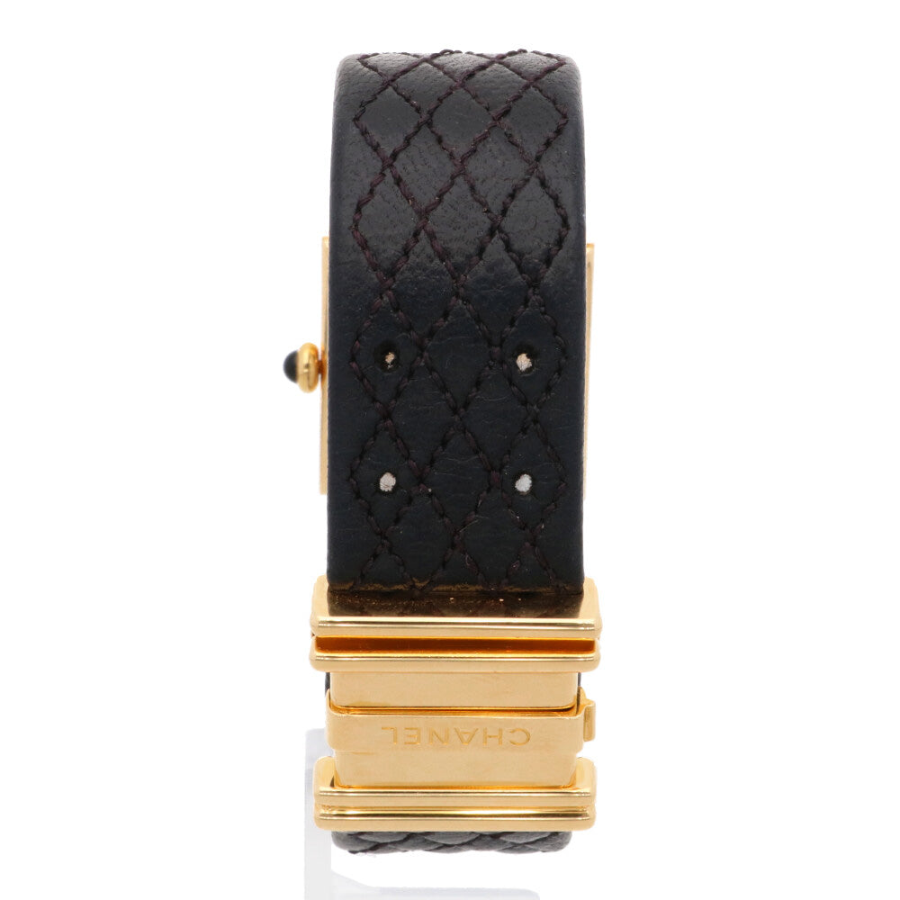 シャネル CHANEL マドモアゼル 腕時計 時計 18金 K18イエローゴールド