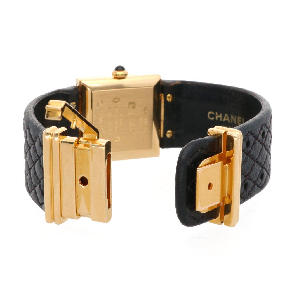 シャネル CHANEL マドモアゼル 腕時計 時計 18金 K18イエローゴールド