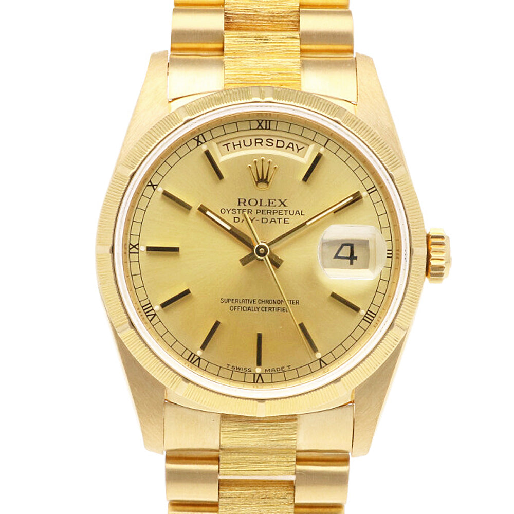 ロレックス ROLEX デイデイト 腕時計 18金 K18イエローゴールド 18248