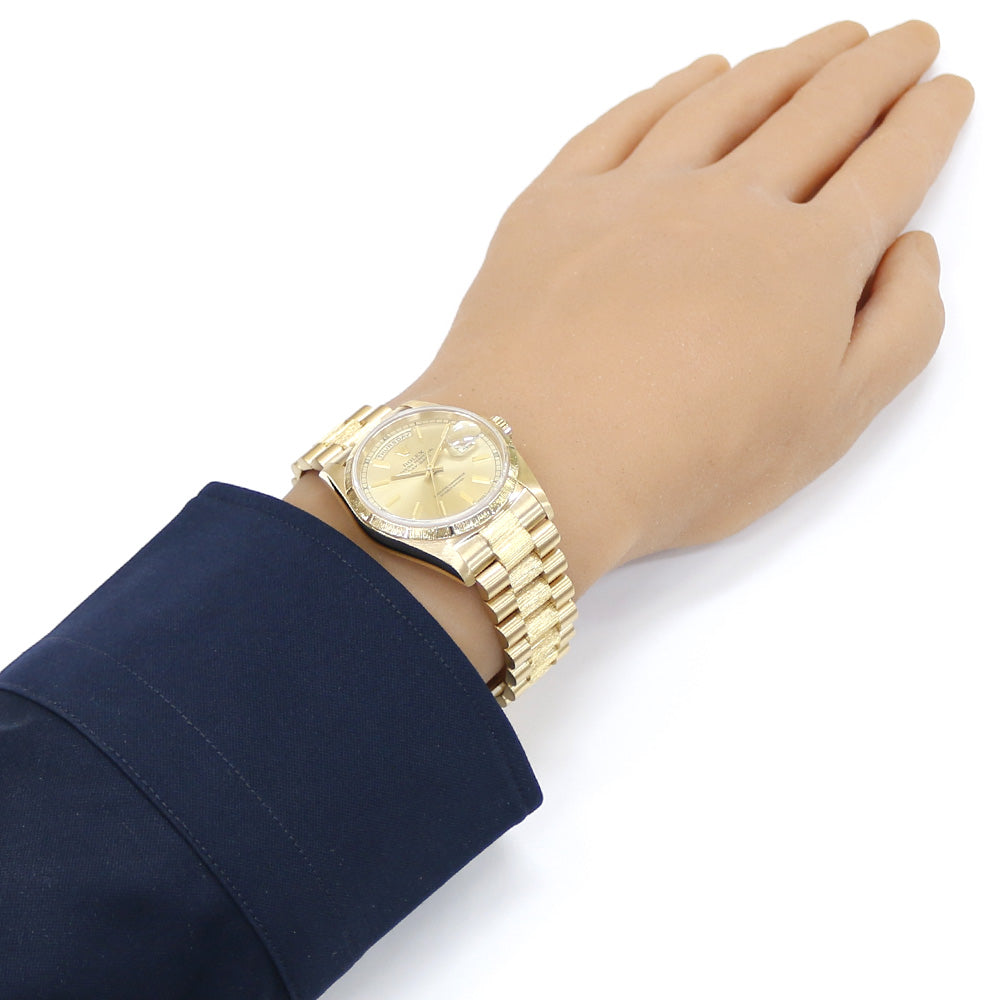 ロレックス ROLEX デイデイト 腕時計 18金 K18イエローゴールド 18248