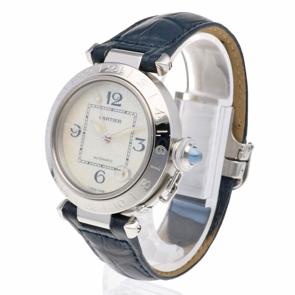 カルティエ CARTIER パシャC メリディアン 腕時計 ステンレス