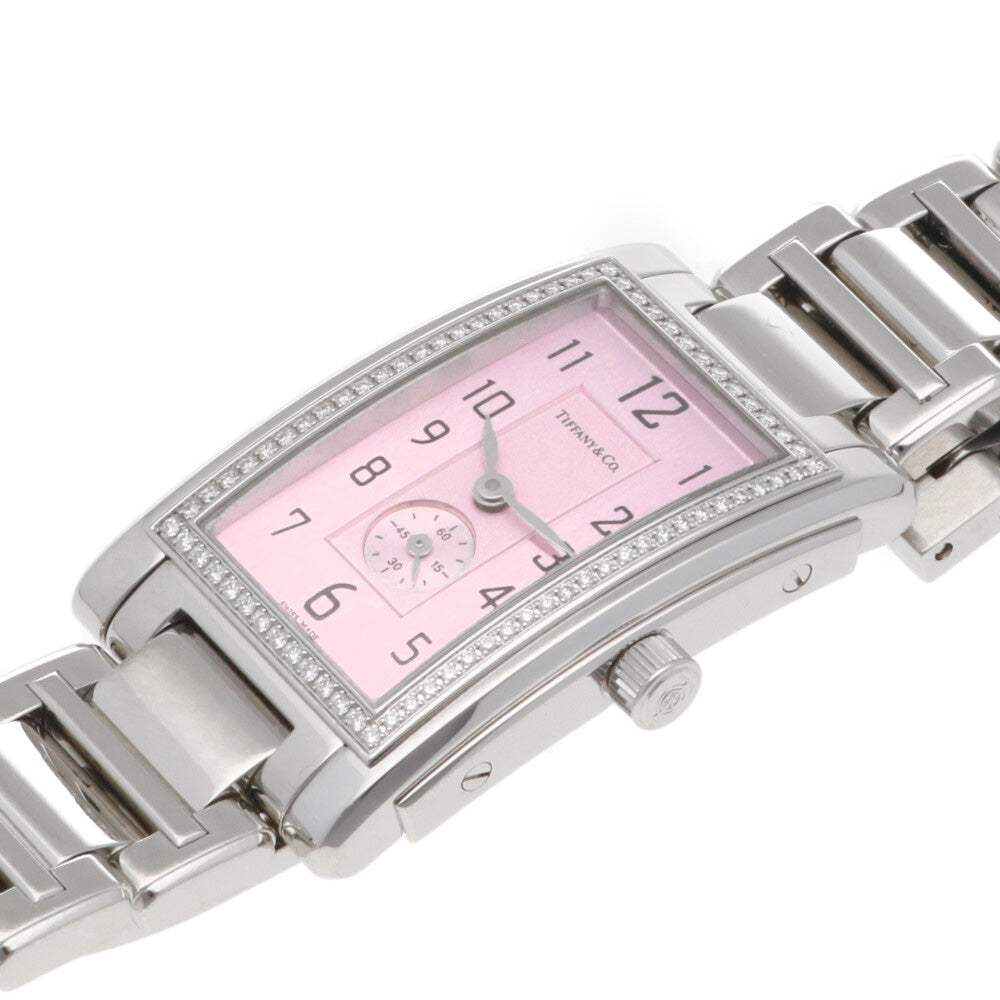 Tiffany & Co. Grand Rectangular Watch Stainless Steel 21567833