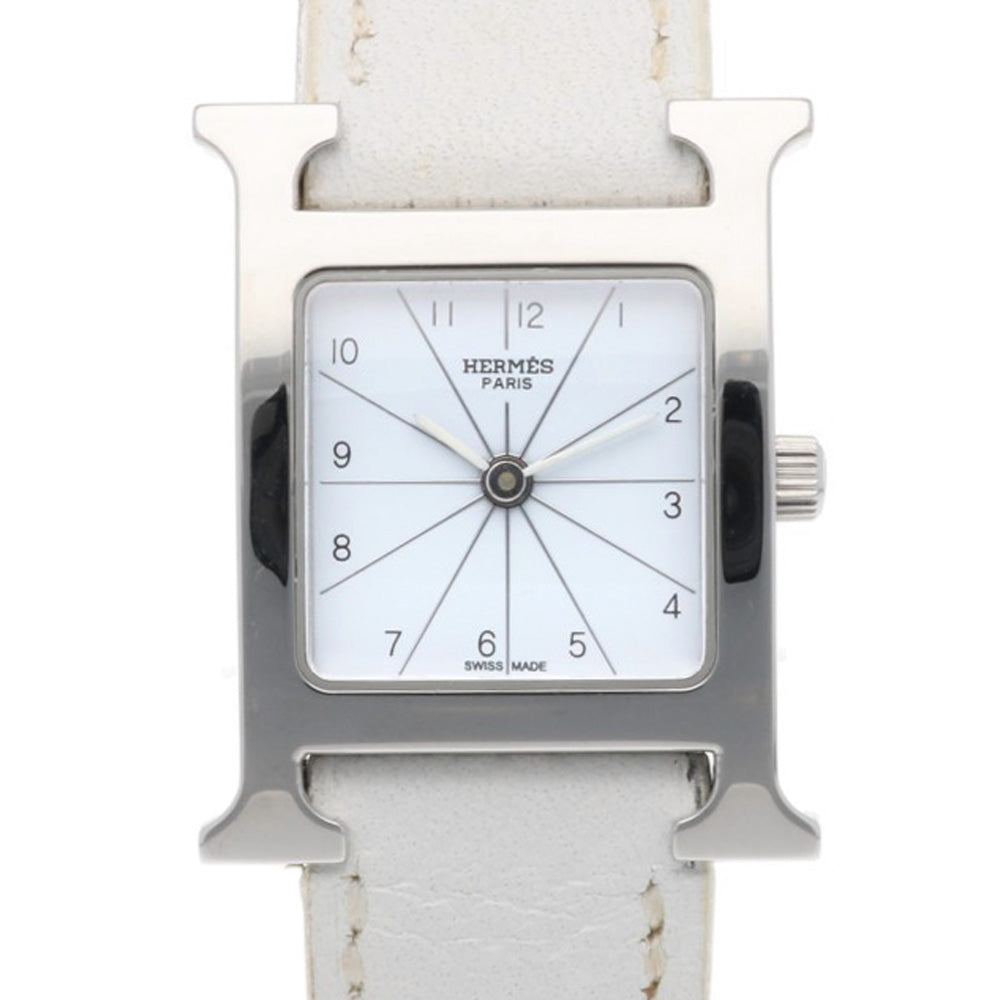 HERMES Hermes H Watch Watch Stainless Steel HH1.210 Quartz