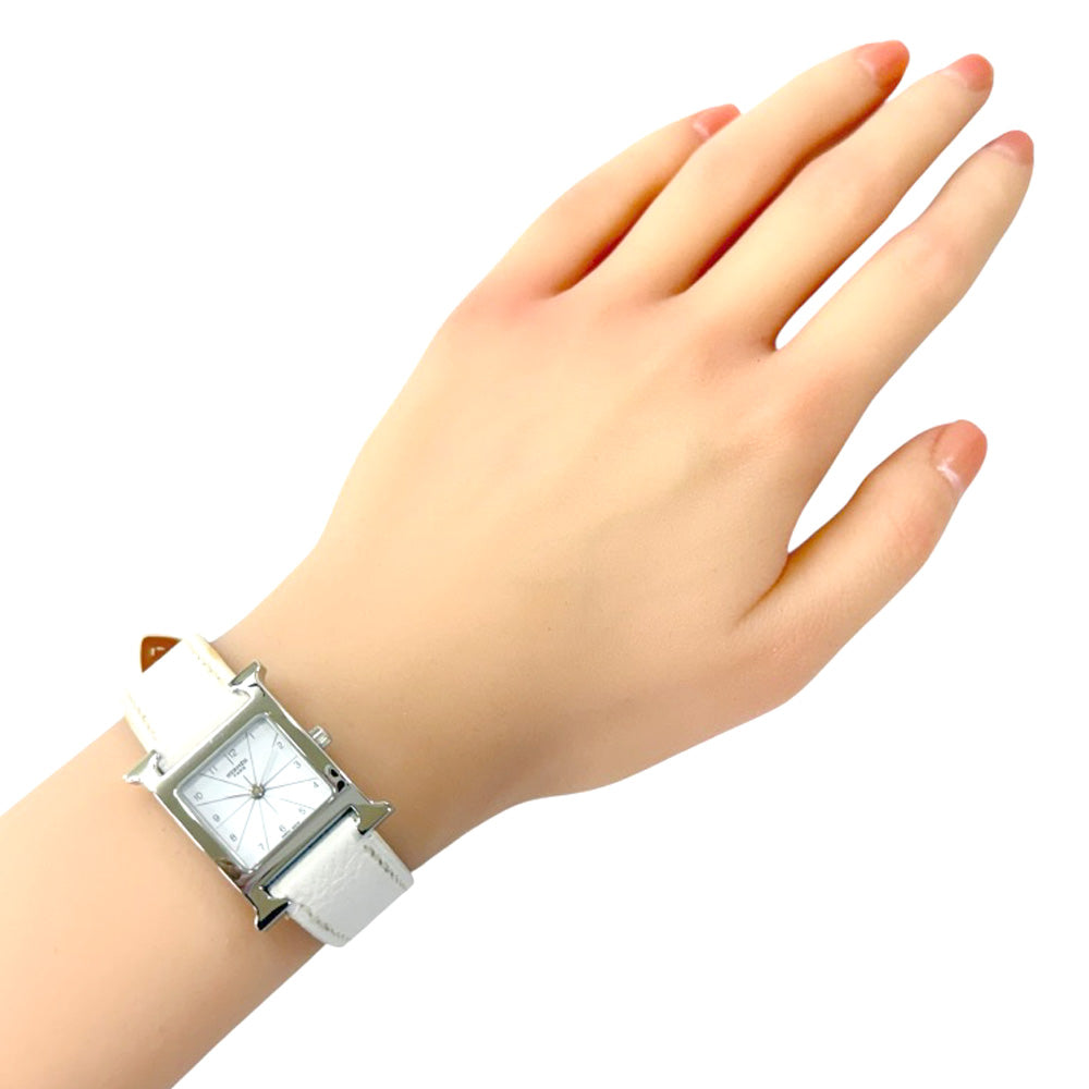 HERMES Hermes H Watch Watch Stainless Steel HH1.210 Quartz