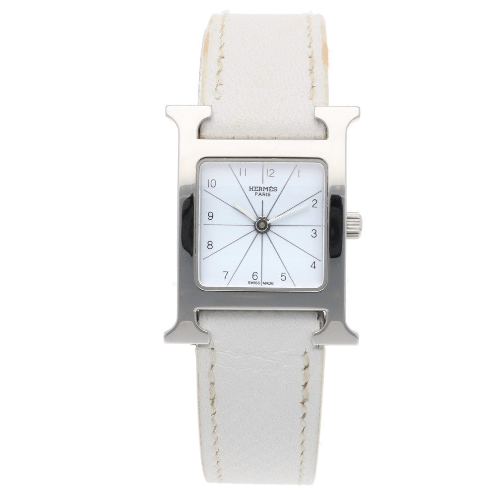 HERMES エルメス Hウォッチ 腕時計 ステンレススチール HH1.210 