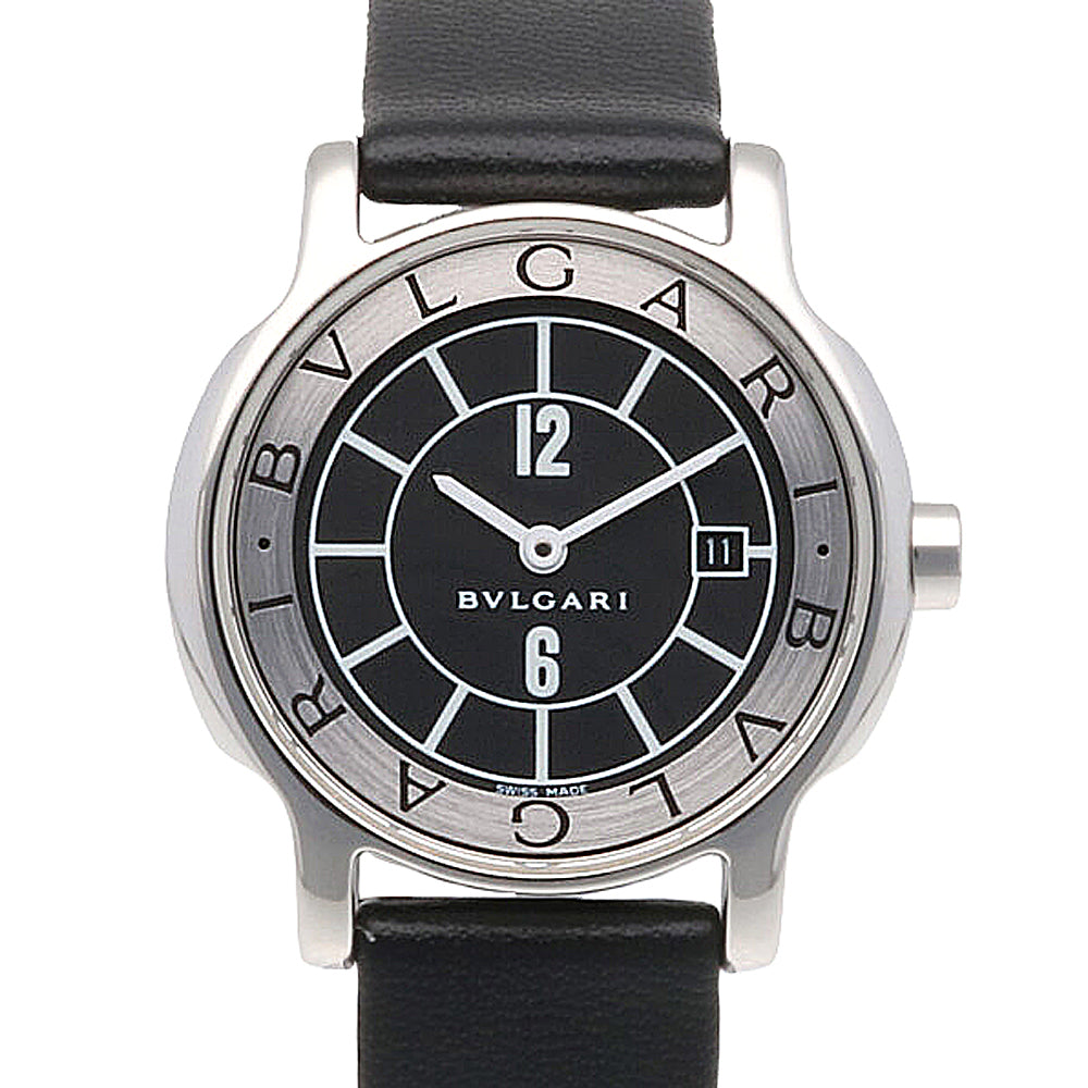 Bvlgari Solotempo Watch Stainless Steel ST 29 S Quartz Ladies 1