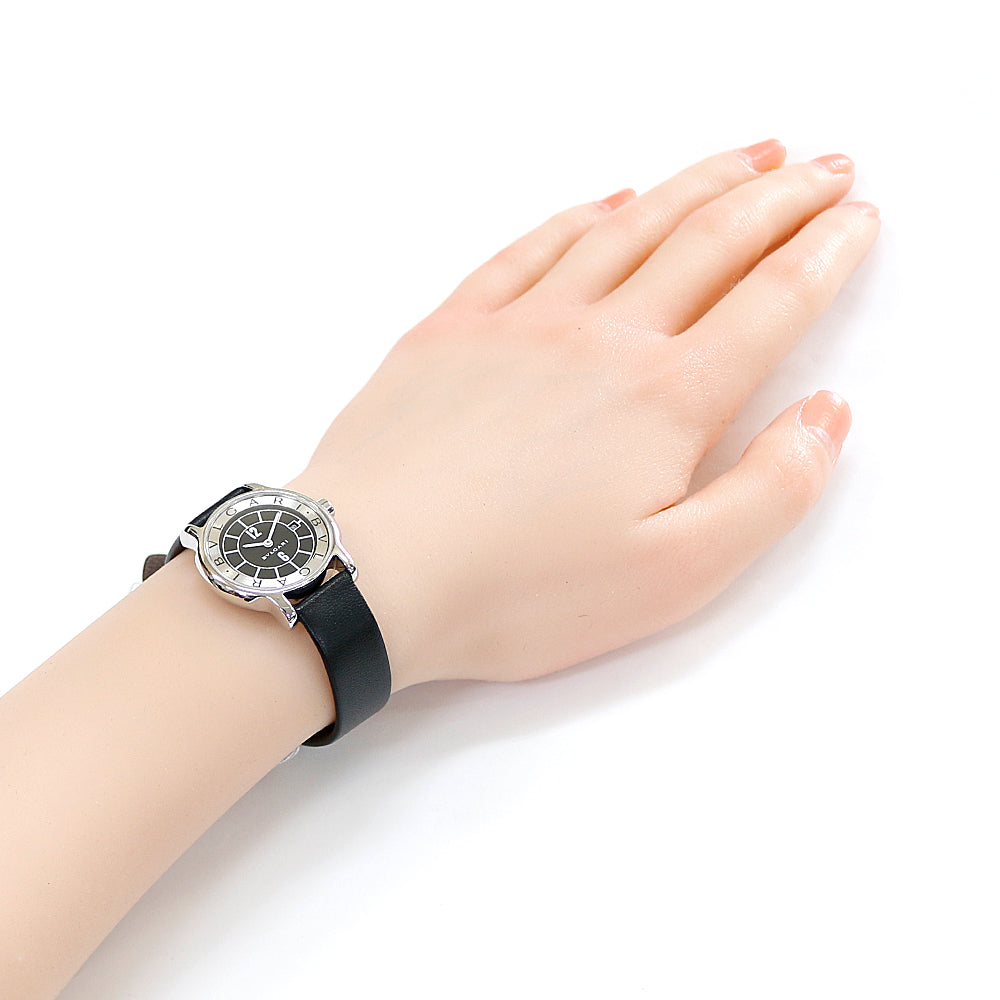 Bvlgari Solotempo Watch Stainless Steel ST 29 S Quartz Ladies 1