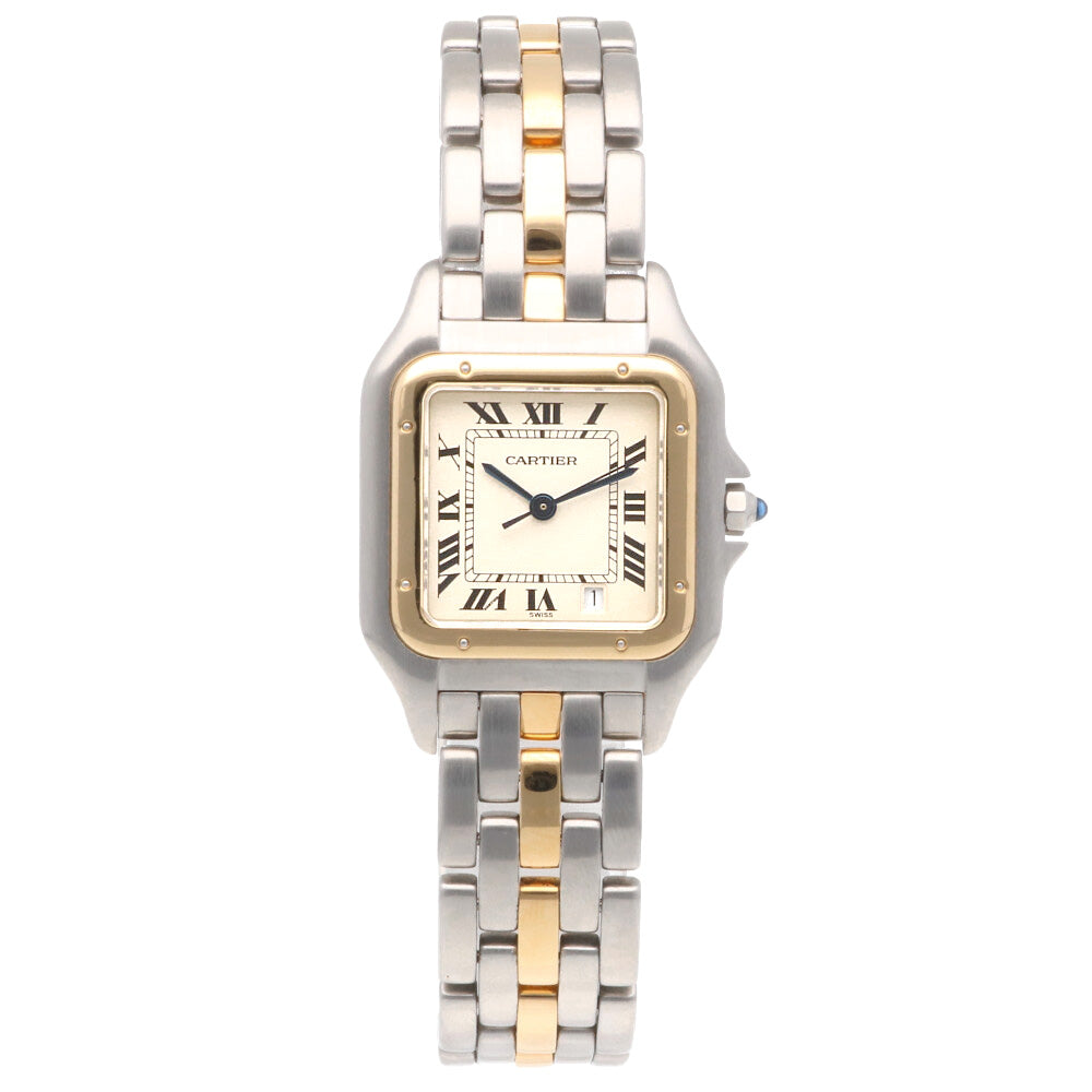 №466 Cartier カルティエ　ステンレススチール 時計 CARTIER カルティエ パンテールMM 腕時計 ステンレススチール 183949