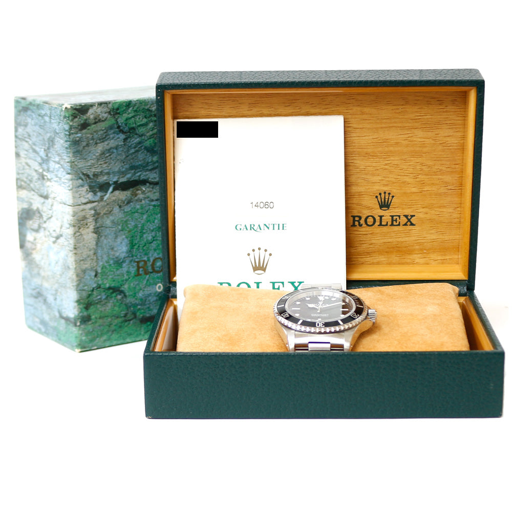 超美品ROLEX Oyster ロレックス　オイスター空箱　14060 ROLEX Rolex Submariner Oyster Perpetual Watch Stainless Steel