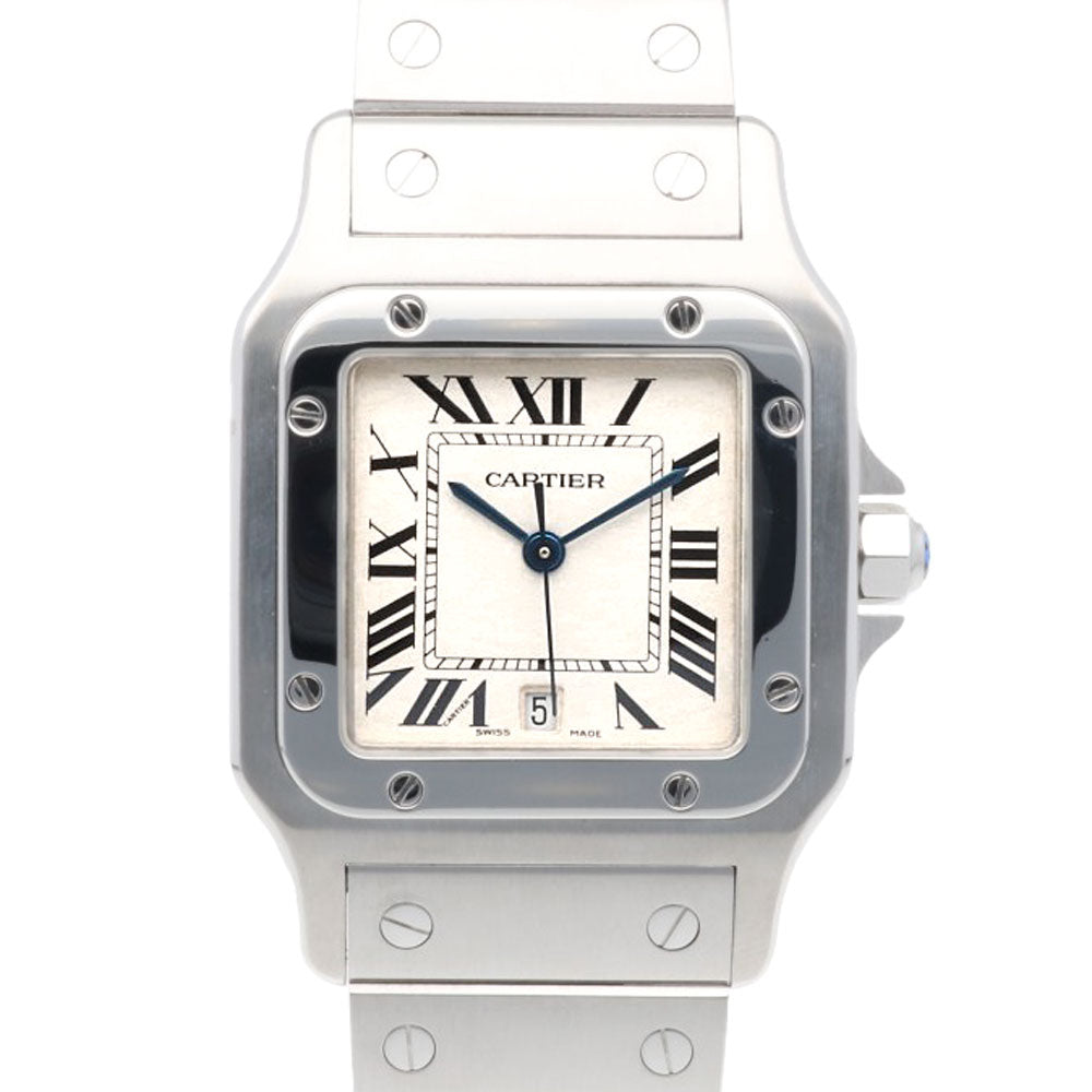 CARTIER カルティエ サントスガルベLM 腕時計 ステンレススチール 1564 