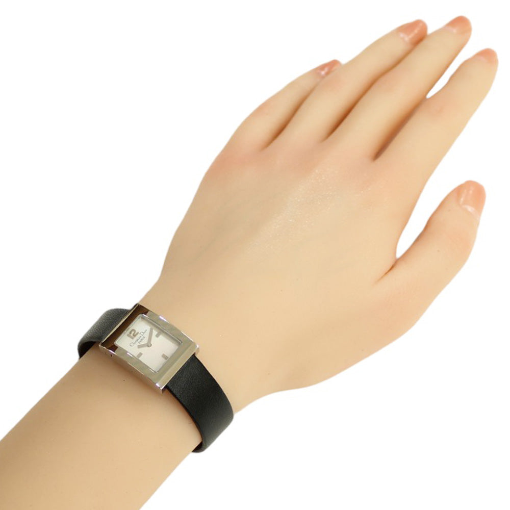 Christian DIOR Christian Dior Maris Watch Stainless Steel D78-109 Quartz Ladies Year Guarantee Used